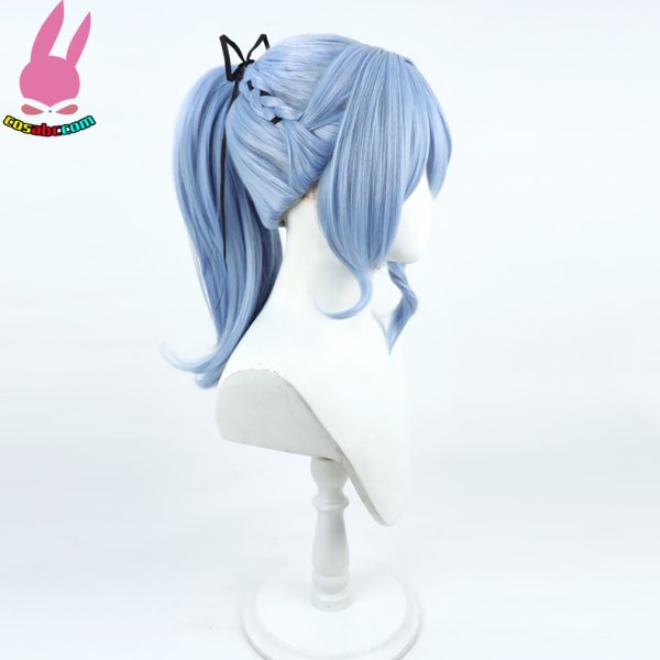 画像3: cosabc バーチャル VTuber Hololive  星街すいせい  風 コスプレウィッグ かつら コスチューム イベント 変装 仮装 パーティー ハロウィン (3)