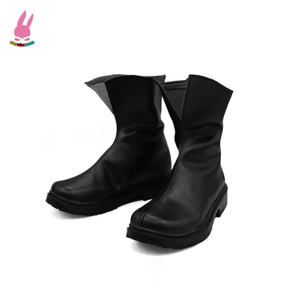 画像2: cosabc 文豪ストレイドッグス 中島敦 なかじまあつし 風 コスプレ靴 コスチューム コスプレシューズ イベント ハロウィン (2)