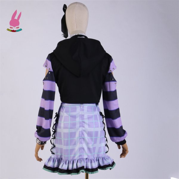 画像4: cosabc プロジェクトセカイ カラフルステージ! feat. 初音ミクPJSK25時 暁山瑞希 あきやまみずき 風 コスプレ衣装 イベント 演出服 二次会 コスチューム パーティー ハロウィン (4)