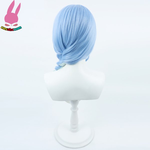 画像5: cosabc バーチャル VTuber Hololive  星街すいせい  風 コスプレウィッグ かつら コスチューム イベント 変装 仮装 パーティー ハロウィン (5)