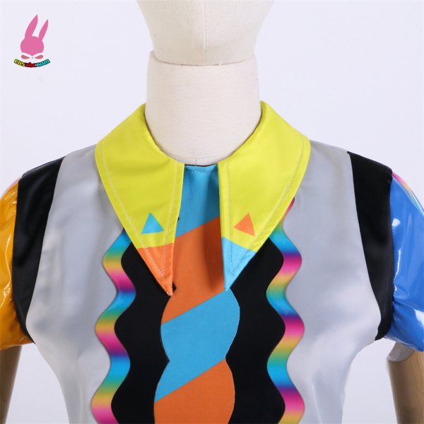 画像7: cosabc ラブライブ!LoveLive! Liella!Vitamin SUMMER 澁谷かのん しぶやかのん 風 コスプレ衣装 イベント 演出服 二次会 コスチューム パーティー ハロウィン (7)