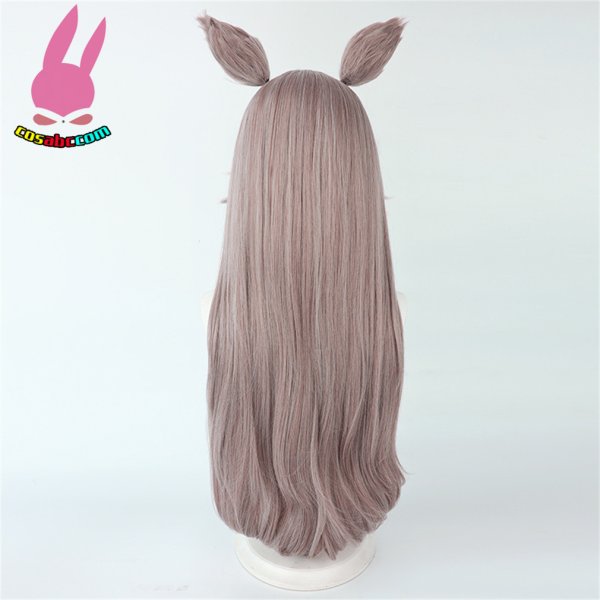 画像4: cosabc ウマ娘 プリティーダービー ワンダーアキュート 風 コスプレウィッグ かつら コスチューム イベント 変装 仮装 パーティー ハロウィン (4)