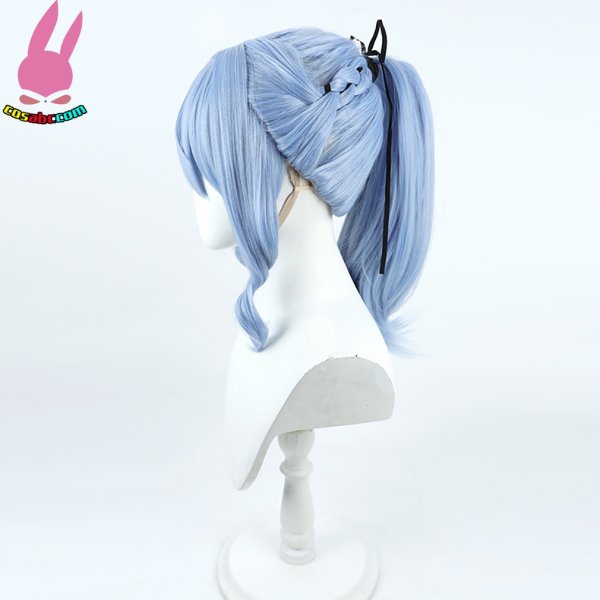 画像4: cosabc バーチャル VTuber Hololive  星街すいせい  風 コスプレウィッグ かつら コスチューム イベント 変装 仮装 パーティー ハロウィン (4)
