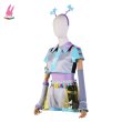 画像2: cosabc ラブライブ！LoveLive! Liella!Vitamin SUMMER 唐可可 タンクゥクゥ 風 コスプレ衣装 イベント 演出服 二次会 コスチューム パーティー ハロウィン (2)