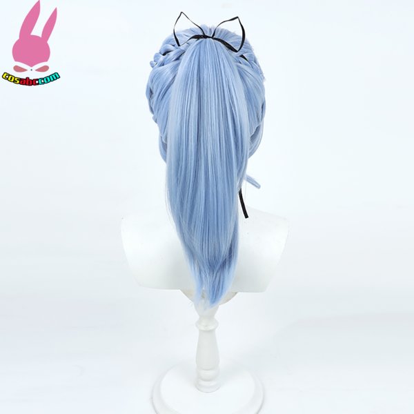 画像5: cosabc バーチャル VTuber Hololive  星街すいせい  風 コスプレウィッグ かつら コスチューム イベント 変装 仮装 パーティー ハロウィン (5)