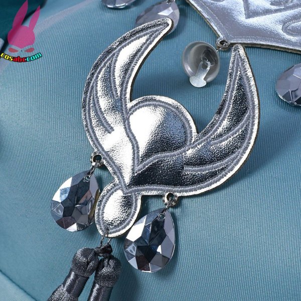 画像4: cosabc 原神 藍硯ランヤン 風 コスプレ衣装 イベント 演出服 二次会 コスチューム パーティー ハロウィン (4)