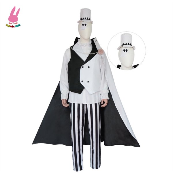 画像2: cosabc 文豪ストレイドッグス ニコライ・ゴーゴリ 風 コスプレ衣装 イベント 演出服 二次会 コスチューム パーティー ハロウィン (2)