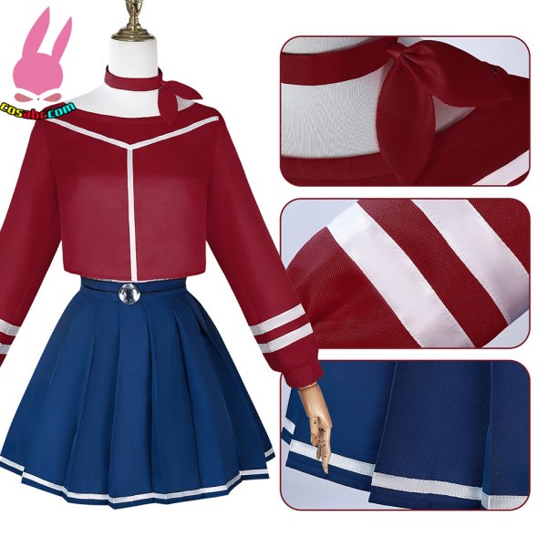 画像3: cosabc MiSide : ミサイド ミタ ミラ 風 コスプレ衣装 イベント 演出服 二次会 コスチューム パーティー ハロウィン (3)