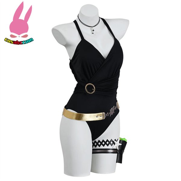 画像2: cosabc ウマ娘 プリティーダービー ゴールドシップ 水泳 風 コスプレ衣装 イベント 演出服 二次会 コスチューム パーティー ハロウィン (2)