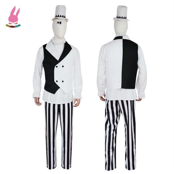 画像3: cosabc 文豪ストレイドッグス ニコライ・ゴーゴリ 風 コスプレ衣装 イベント 演出服 二次会 コスチューム パーティー ハロウィン (3)