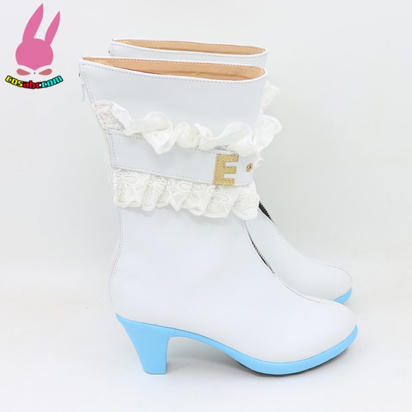 画像3: cosabc Fate EXTRA 花嫁 ネロ 風 コスプレ靴 コスチューム コスプレシューズ イベント ハロウィン (3)