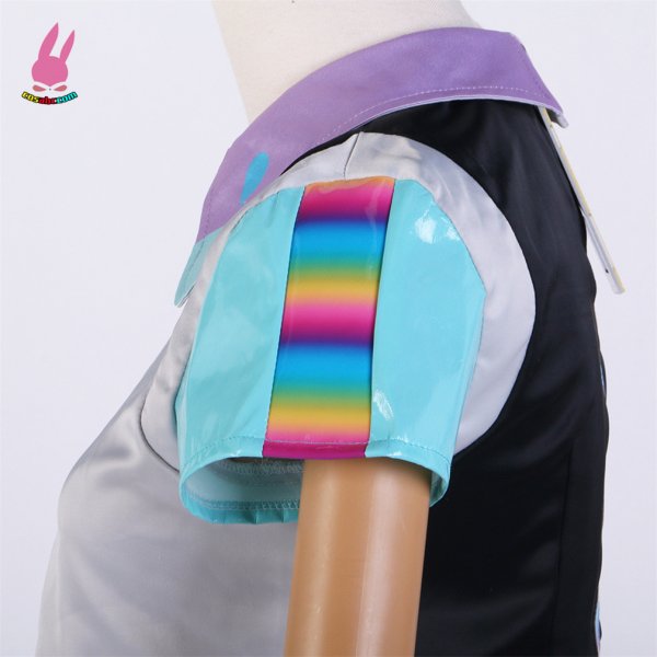 画像6: cosabc ラブライブ!LoveLive! Liella!Vitamin SUMMER 唐可可 タンクゥクゥ 風 コスプレ衣装 イベント 演出服 二次会 コスチューム パーティー ハロウィン (6)