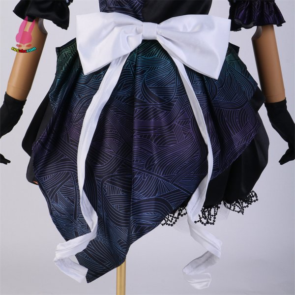 画像5: cosabc プロジェクトセカイ カラフルステージ! 25時、ナイトコードで。朝比奈まふゆ 風 コスプレ衣装 イベント 演出服 二次会 コスチューム パーティー ハロウィン (5)