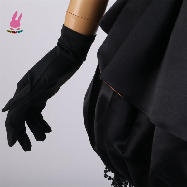 画像8: cosabc プロジェクトセカイ カラフルステージ! 25時、ナイトコードで。朝比奈まふゆ 風 コスプレ衣装 イベント 演出服 二次会 コスチューム パーティー ハロウィン (8)