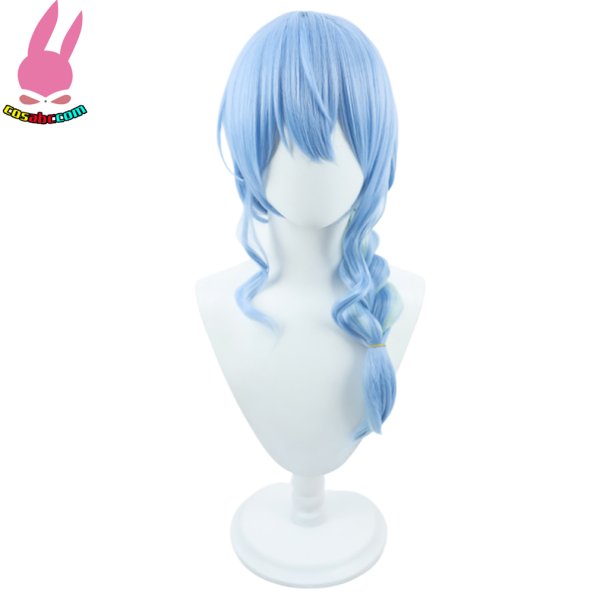 画像2: cosabc バーチャル VTuber Hololive  星街すいせい  風 コスプレウィッグ かつら コスチューム イベント 変装 仮装 パーティー ハロウィン (2)