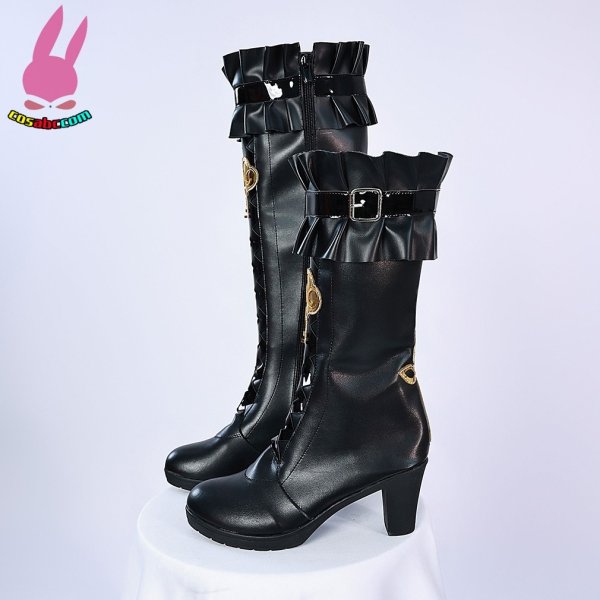 画像13: cosabc 崩壊:スターレイル マダム・ヘルタ 風 コスプレ衣装 イベント 演出服 二次会 コスチューム パーティー ハロウィン (13)