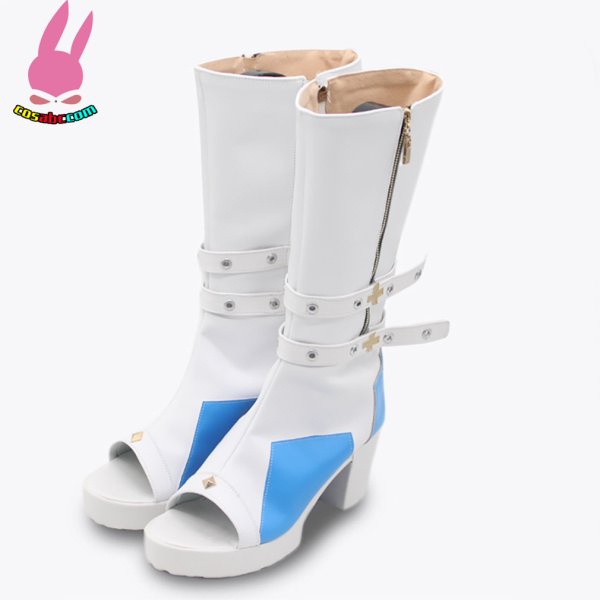 画像4: cosabc vtuber  ホロライブ hololive 星街すいせい  風 コスプレ靴 コスチューム コスプレシューズ イベント ハロウィン (4)