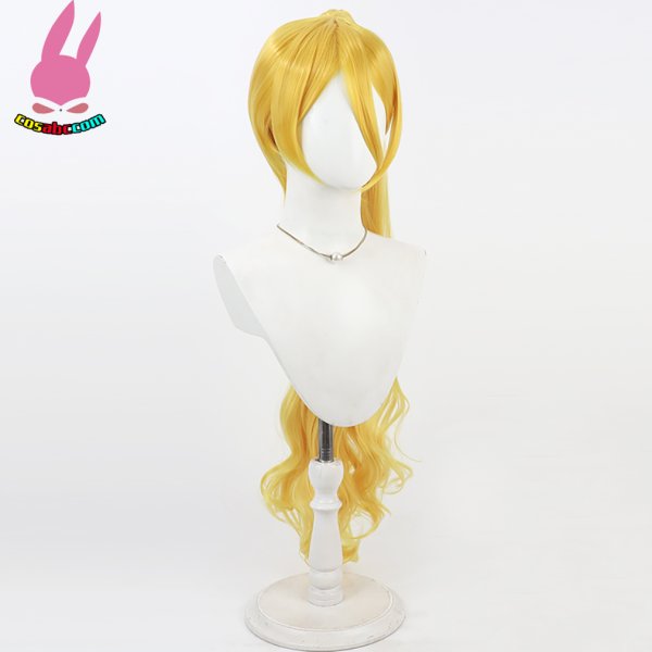 画像3: cosabc HUGっと!プリキュア 輝木ほまれ 風 コスプレウィッグ かつら コスチューム イベント 変装 仮装 パーティー ハロウィン (3)