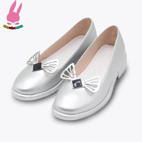 画像2: cosabc アークナイツ プリースティス 風 コスプレ靴 コスチューム コスプレシューズ イベント ハロウィン (2)