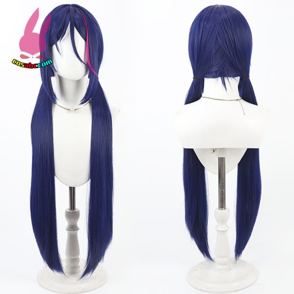 画像10: cosabc MiSide : ミサイド ミタ  風 コスプレウィッグ かつら コスチューム イベント 変装 仮装 パーティー ハロウィン (10)