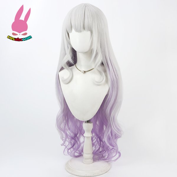 画像3: cosabc YouTuber VTuber hololive 紫咲 シオン  風 コスプレウィッグ かつら コスチューム イベント 変装 仮装 パーティー ハロウィン (3)