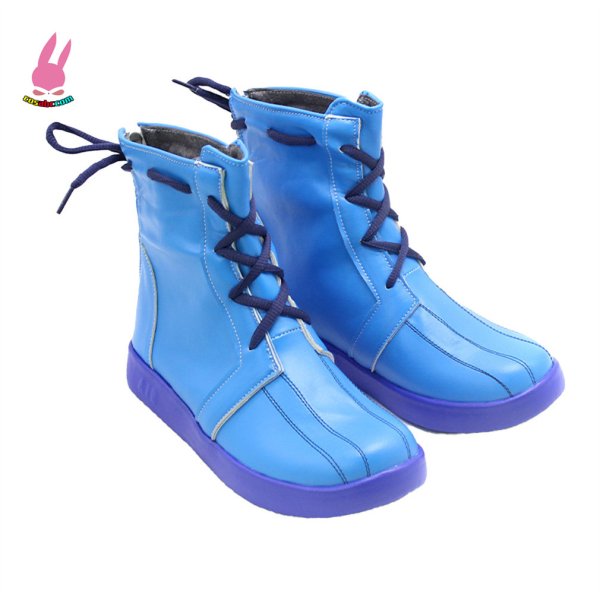 画像3: cosabc プロジェクトセカイカラフルステージ 青柳冬弥 あおやぎとぅや 風 コスプレ靴 コスチューム コスプレシューズ イベント ハロウィン (3)