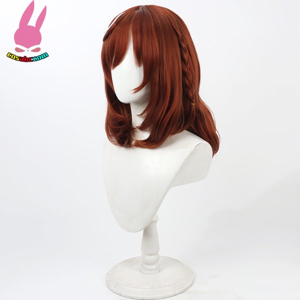 画像5: cosabc ウマ娘プリティーダービー ブエナビスタ  風 コスプレウィッグ かつら 尻尾 コスチューム イベント 変装 仮装 パーティー ハロウィン (5)