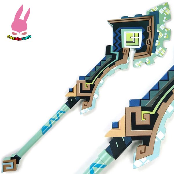 画像2: cosabc 原神 キィニチ 山の王の長牙  コスプレ道具 武器 ナイフ  イベント 変装 仮装 パーティー ハロウィン (2)