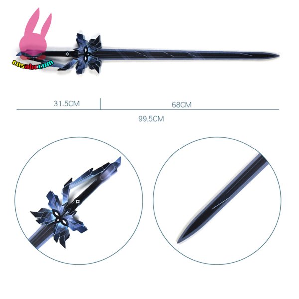 画像6: cosabc 原神 スラーイン コスプレ道具 武器 ナイフ コスチューム イベント 変装 仮装 パーティー ハロウィン (6)