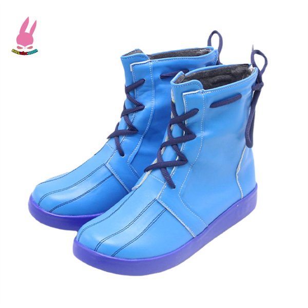 画像2: cosabc プロジェクトセカイカラフルステージ 青柳冬弥 あおやぎとぅや 風 コスプレ靴 コスチューム コスプレシューズ イベント ハロウィン (2)