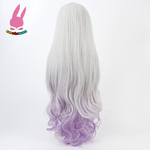 画像4: cosabc YouTuber VTuber hololive 紫咲 シオン  風 コスプレウィッグ かつら コスチューム イベント 変装 仮装 パーティー ハロウィン (4)