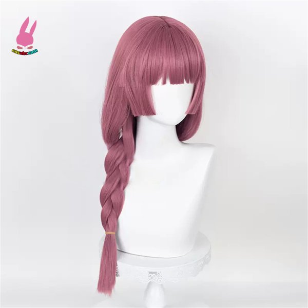 画像2: cosabc ぼっち・ざ・ろっく!廣井きくり ひろいきくり 風 コスプレウィッグ かつら コスチューム イベント 変装 仮装 パーティー ハロウィン (2)