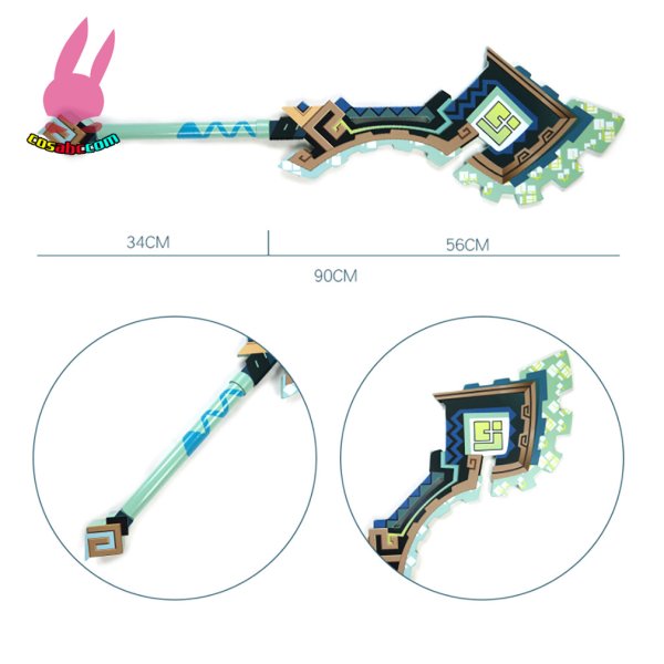 画像6: cosabc 原神 キィニチ 山の王の長牙  コスプレ道具 武器 ナイフ  イベント 変装 仮装 パーティー ハロウィン (6)