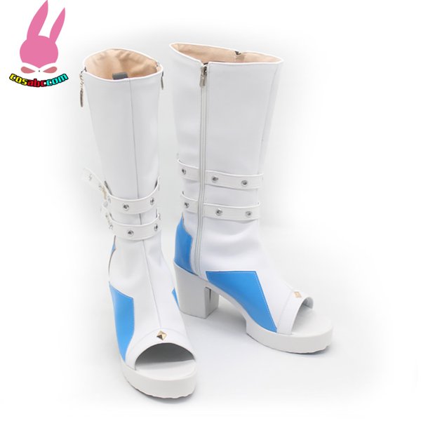 画像2: cosabc vtuber  ホロライブ hololive 星街すいせい  風 コスプレ靴 コスチューム コスプレシューズ イベント ハロウィン (2)