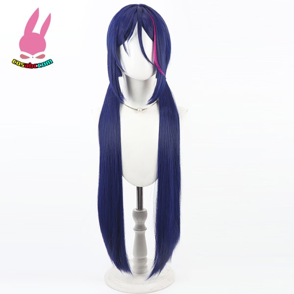 画像6: cosabc MiSide : ミサイド ミタ  風 コスプレウィッグ かつら コスチューム イベント 変装 仮装 パーティー ハロウィン (6)