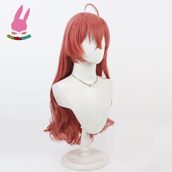 画像2: cosabc YouTuber VTuber ホロライブ hololive さくらみこ  風 コスプレウィッグ かつら コスチューム イベント 変装 仮装 パーティー ハロウィン (2)