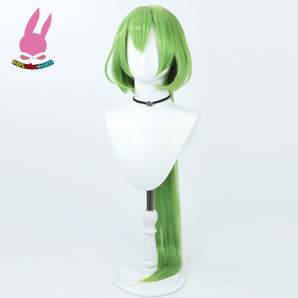 画像3: cosabc SSS合同会社 東北ずん子 ずんだもん  風 コスプレウィッグ かつら コスチューム イベント 変装 仮装 パーティー ハロウィン (3)