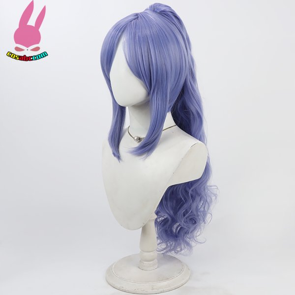 画像4: cosabc ドキドキ!プリキュア 菱川六花  ひしかわりっか 風 コスプレウィッグ かつら コスチューム イベント 変装 仮装 パーティー ハロウィン (4)