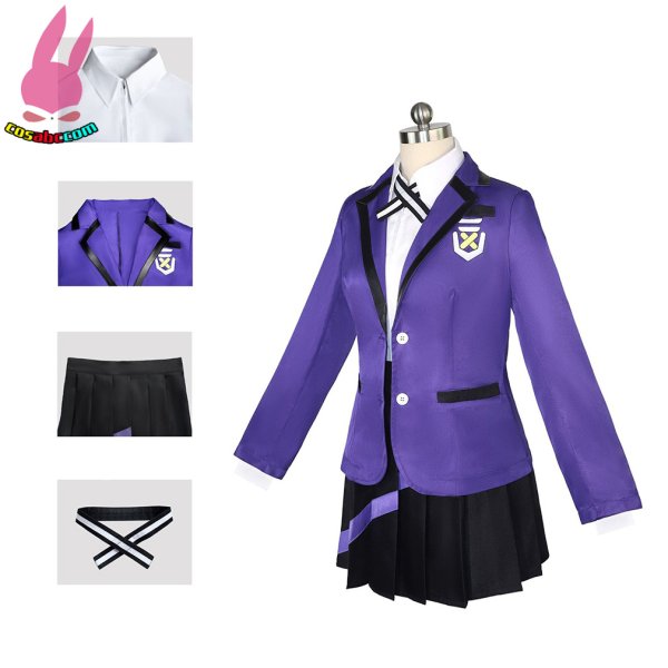 画像4: cosabc 機動戦士 Gundam GQuuuuuuX ニャアン アマテ・ユズリハ アマテ・ユズリハ 伊藤 修司 コスプレ 風 コスプレ衣装 イベント 演出服 二次会 コスチューム パーティー ハロウィン (4)