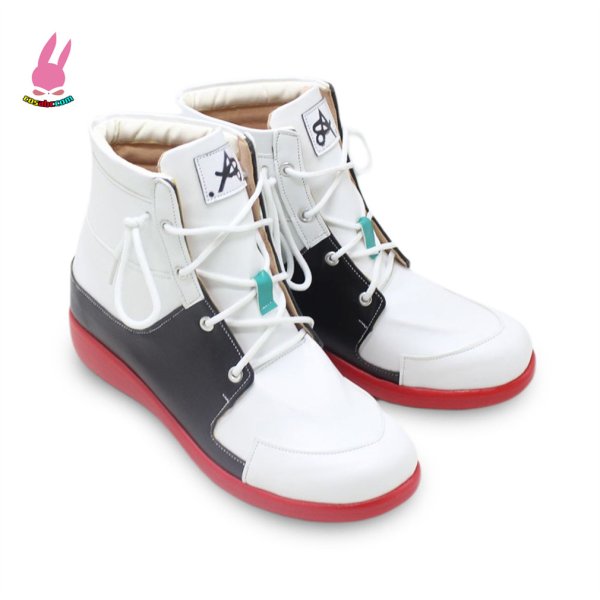 画像2: cosabc プロジェクトセカイカラフルステージ 青柳冬弥 あおやぎとぅや 風 コスプレ靴 コスチューム コスプレシューズ イベント ハロウィン (2)