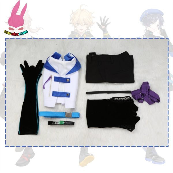 画像11: cosabc 原神 げんしん 風 散兵 放浪者 hoyofair2024 炎融音楽祭 風 コスプレ衣装 イベント 演出服 二次会 コスチューム パーティー ハロウィン (11)