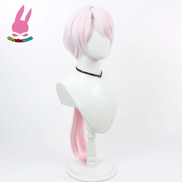 画像2: cosabc YouTuber VTuber 椎名 唯華 しいなゆいか  風 コスプレウィッグ かつら コスチューム イベント 変装 仮装 パーティー ハロウィン (2)