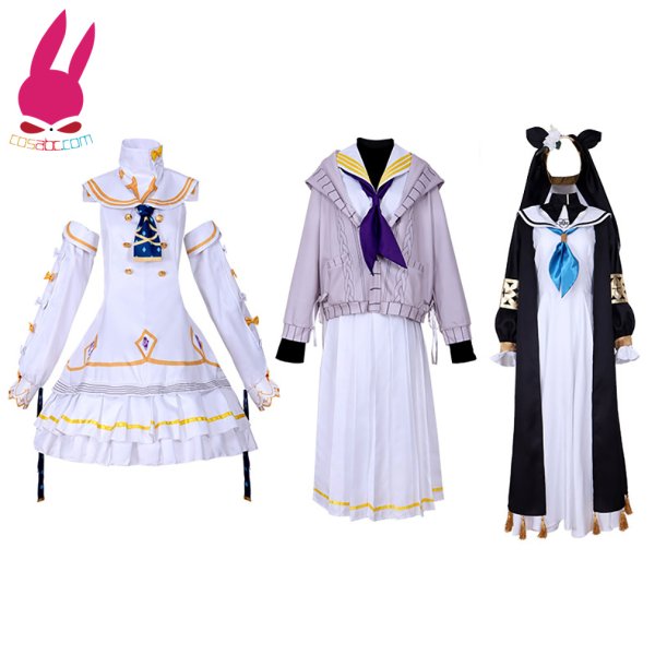 画像28: cosabc ブルーアーカイブ -Blue Archive 百合園セイア 古関ウイ 伊落マリー 風 コスプレ衣装 イベント 演出服 二次会 コスチューム パーティー ハロウィン (28)