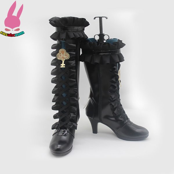 画像2: cosabc 崩壊:スターレイル ヘルタ 風 コスプレ靴 コスチューム コスプレシューズ イベント ハロウィン (2)