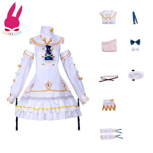 画像29: cosabc ブルーアーカイブ -Blue Archive 百合園セイア 古関ウイ 伊落マリー 風 コスプレ衣装 イベント 演出服 二次会 コスチューム パーティー ハロウィン (29)