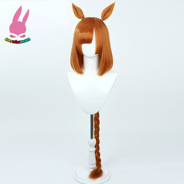 画像2: cosabc ウマ娘 プリティーダービー イクノディクタス  風 コスプレウィッグ かつら コスチューム イベント 変装 仮装 パーティー ハロウィン (2)