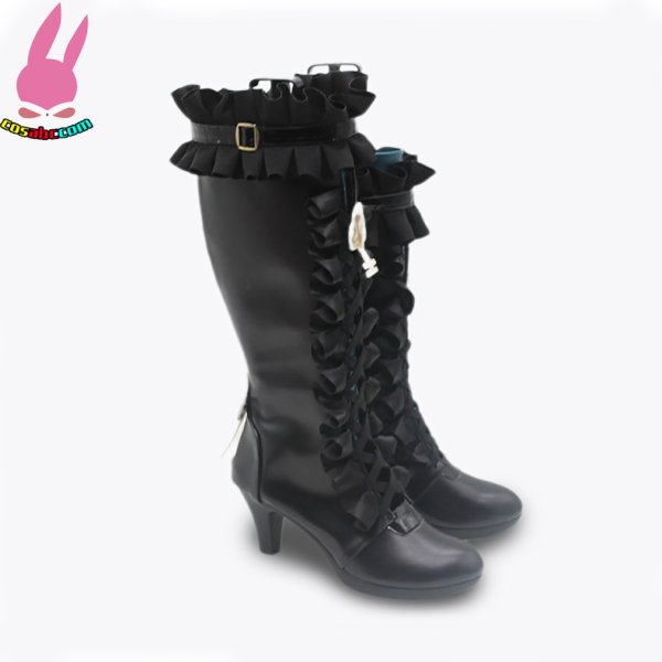 画像3: cosabc 崩壊:スターレイル ヘルタ 風 コスプレ靴 コスチューム コスプレシューズ イベント ハロウィン (3)