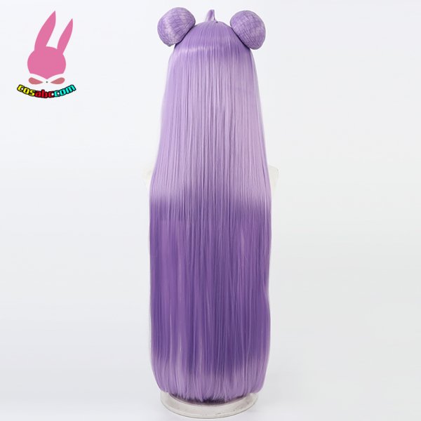 画像4: cosabc YouTuber VTuber にじさんじ 梢桃音 こずえもね  風 コスプレウィッグ かつら コスチューム イベント 変装 仮装 パーティー ハロウィン (4)