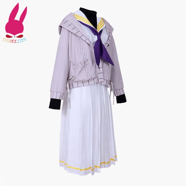 画像8: cosabc ブルーアーカイブ -Blue Archive 百合園セイア 古関ウイ 伊落マリー 風 コスプレ衣装 イベント 演出服 二次会 コスチューム パーティー ハロウィン (8)