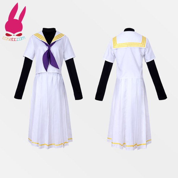 画像20: cosabc ブルーアーカイブ -Blue Archive 百合園セイア 古関ウイ 伊落マリー 風 コスプレ衣装 イベント 演出服 二次会 コスチューム パーティー ハロウィン (20)